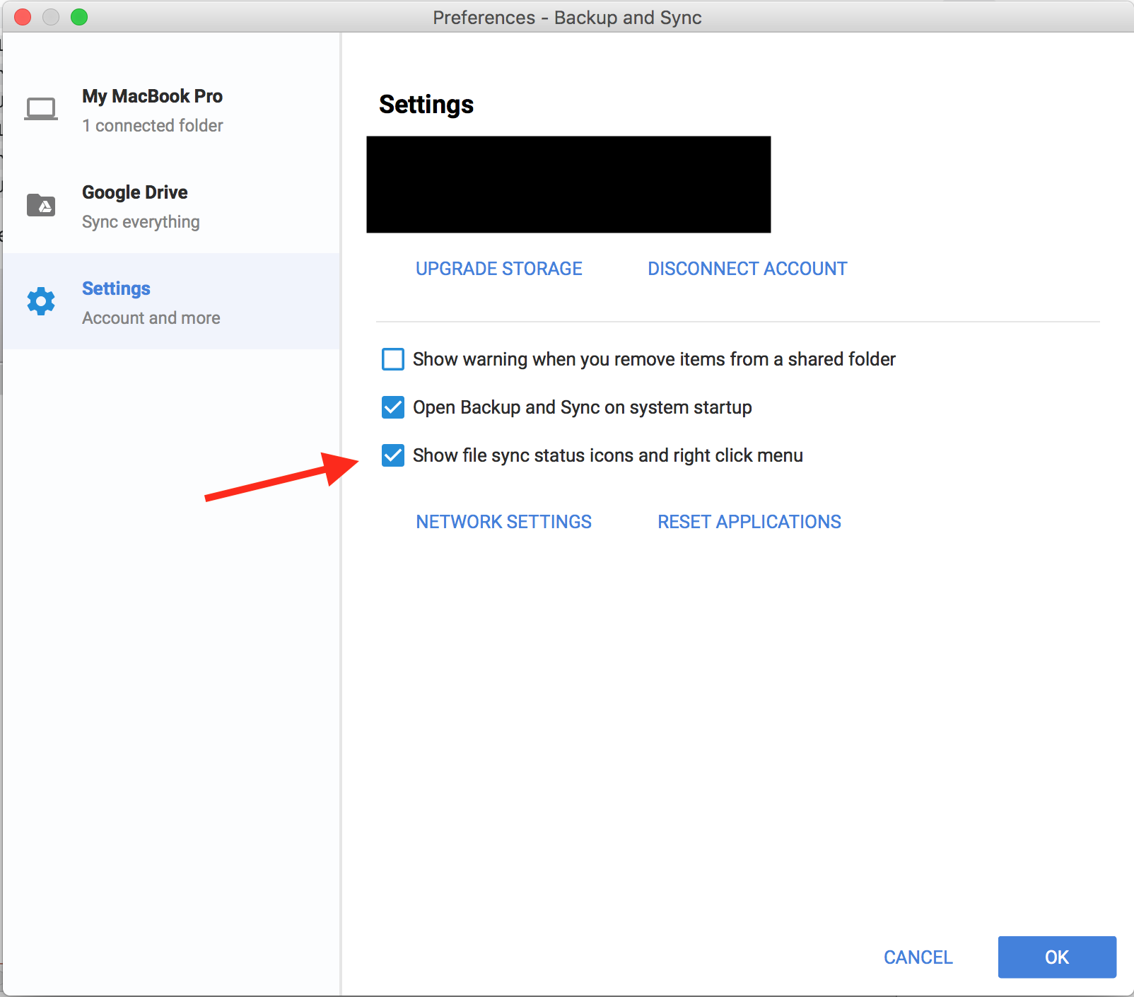 what is google download backup and sync for mac